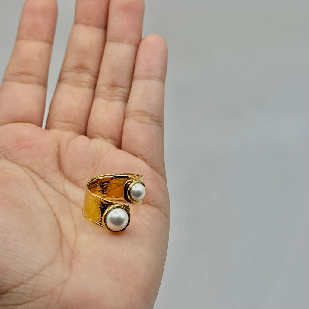 Anillo Perlas de Luna