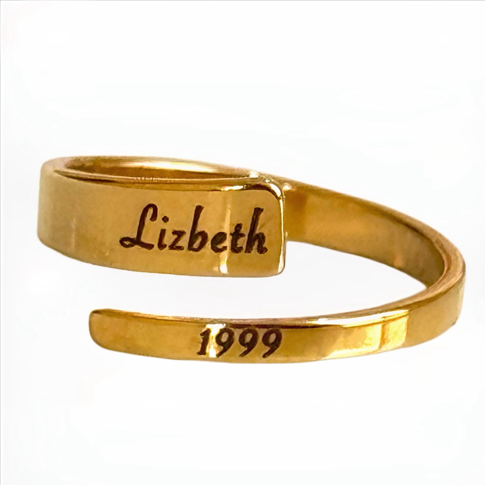 Anillo Personalizado Dorado