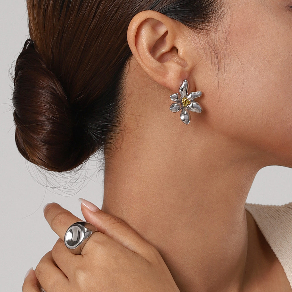 Aretes Pétalo Costero