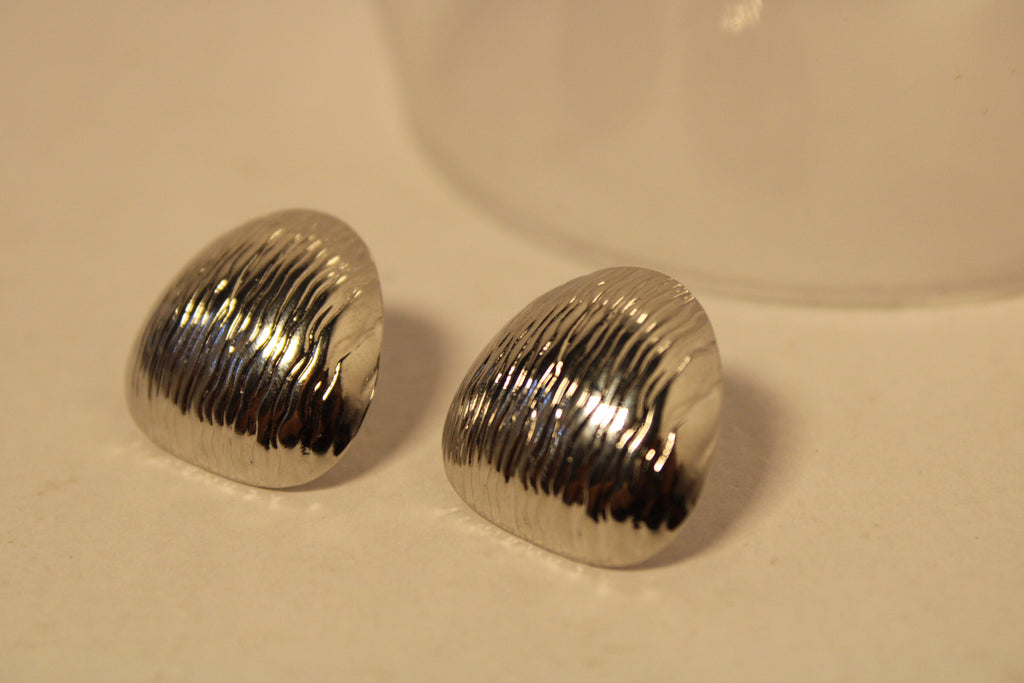 Aretes Canto Plateado