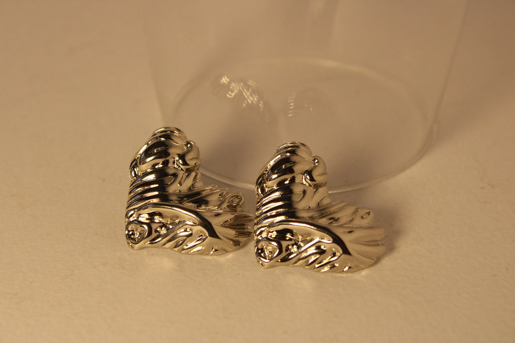 Aretes Olas de Corazón