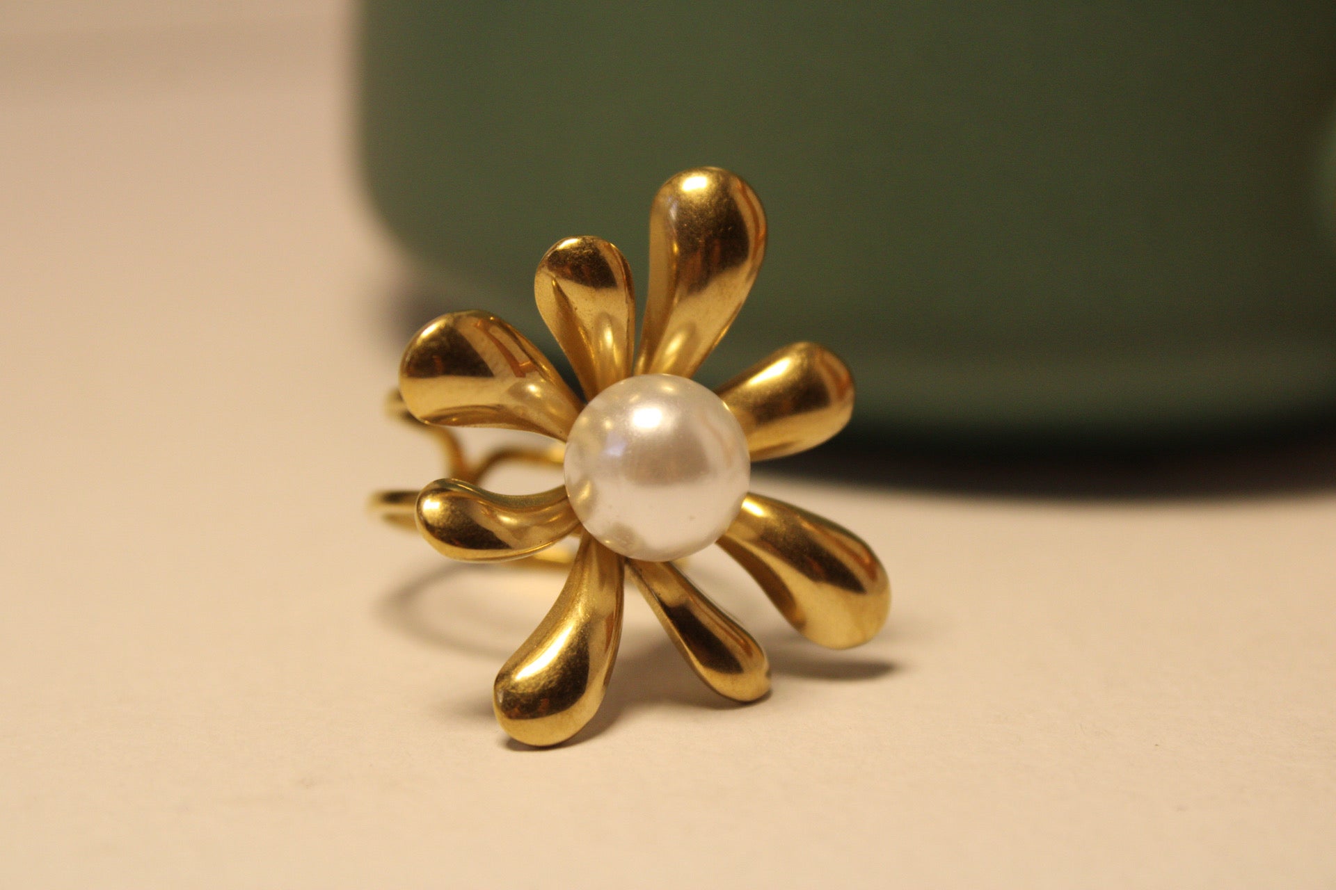 Anillo Pétalo y Perla